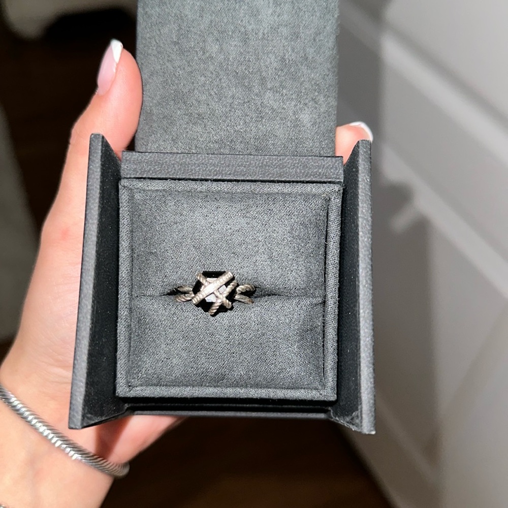 David Yurman Black Onyx Wrap Ring